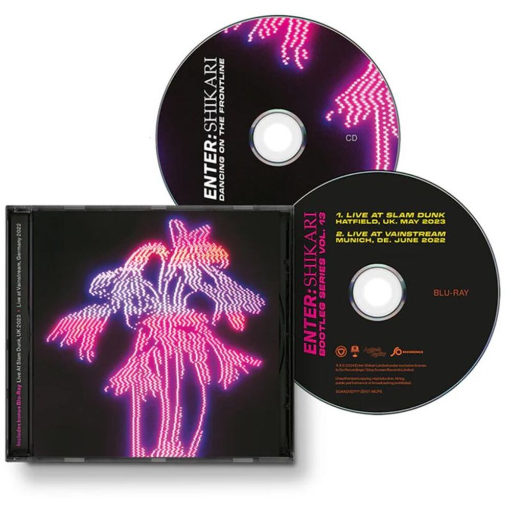 Enter Shikari - Dancing On The Frontline - CD with Blu-Ray  CD